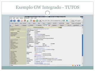 Exemplo GW Integrado - TUTOS