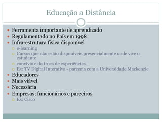 Software Livre X Software ProprietárioDefensores do software proprietário: Adesão da maioriapreparação para o mercadoDefensores do software livre: monopóliosoftware livre pode ser utilizado gratuitamente, tem código aberto (instruções e modificações)Definição de uma política de informática: usuário geralmente tem uma transição tranqüila de um tipo de software a outroCasos bem-sucedidos tanto com software proprietário (Windows, Photoshop)