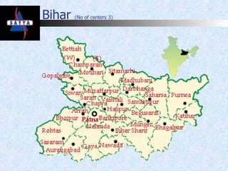 Bihar  (No of centers 3) 