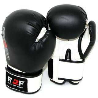 Boxing Gloves Punch Bag Rex Leather Pro Kick Fight Gym Punching Training Mitts