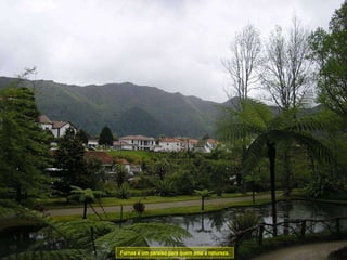 Furnas é um paraíso para quem ama a natureza. 