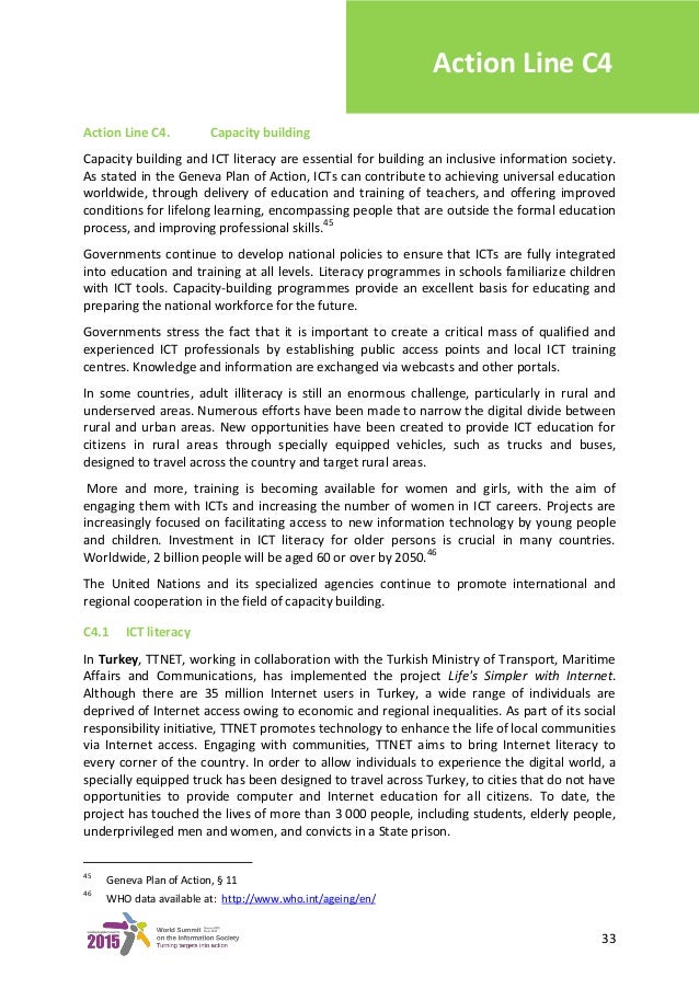 Report on the WSIS Stocktaking 2014 slideshare