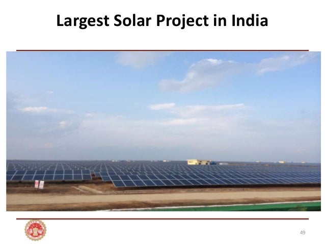 Growth of Solar Power Projects in MP S R Mohanty