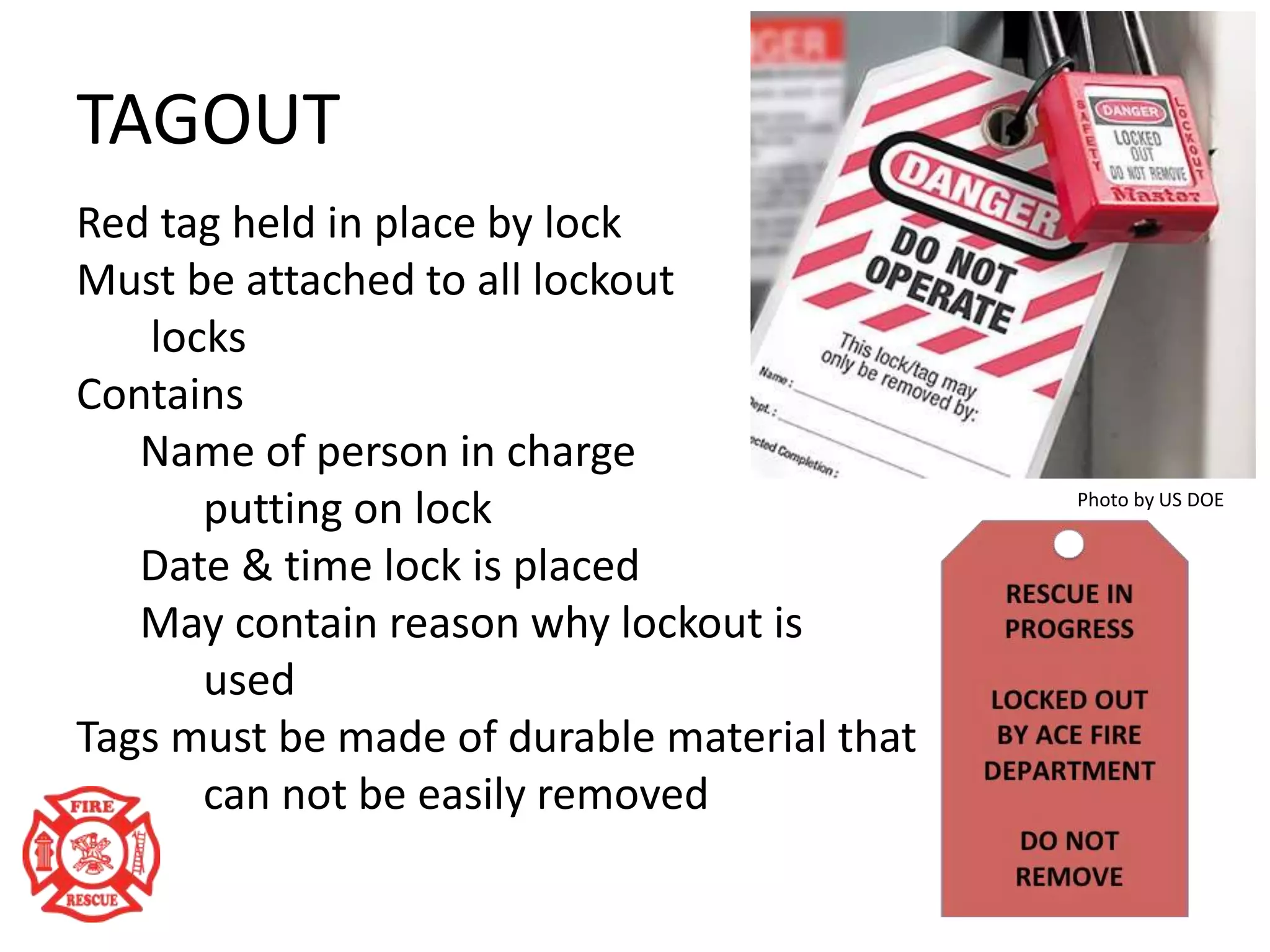 LOCKOUT TAGOUT OSHA COMPLIANT | PPTX