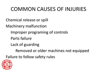 INDUSTRIAL MACHINERY RESCUE AWARENESS NFPA COMPLIANT | PPTX