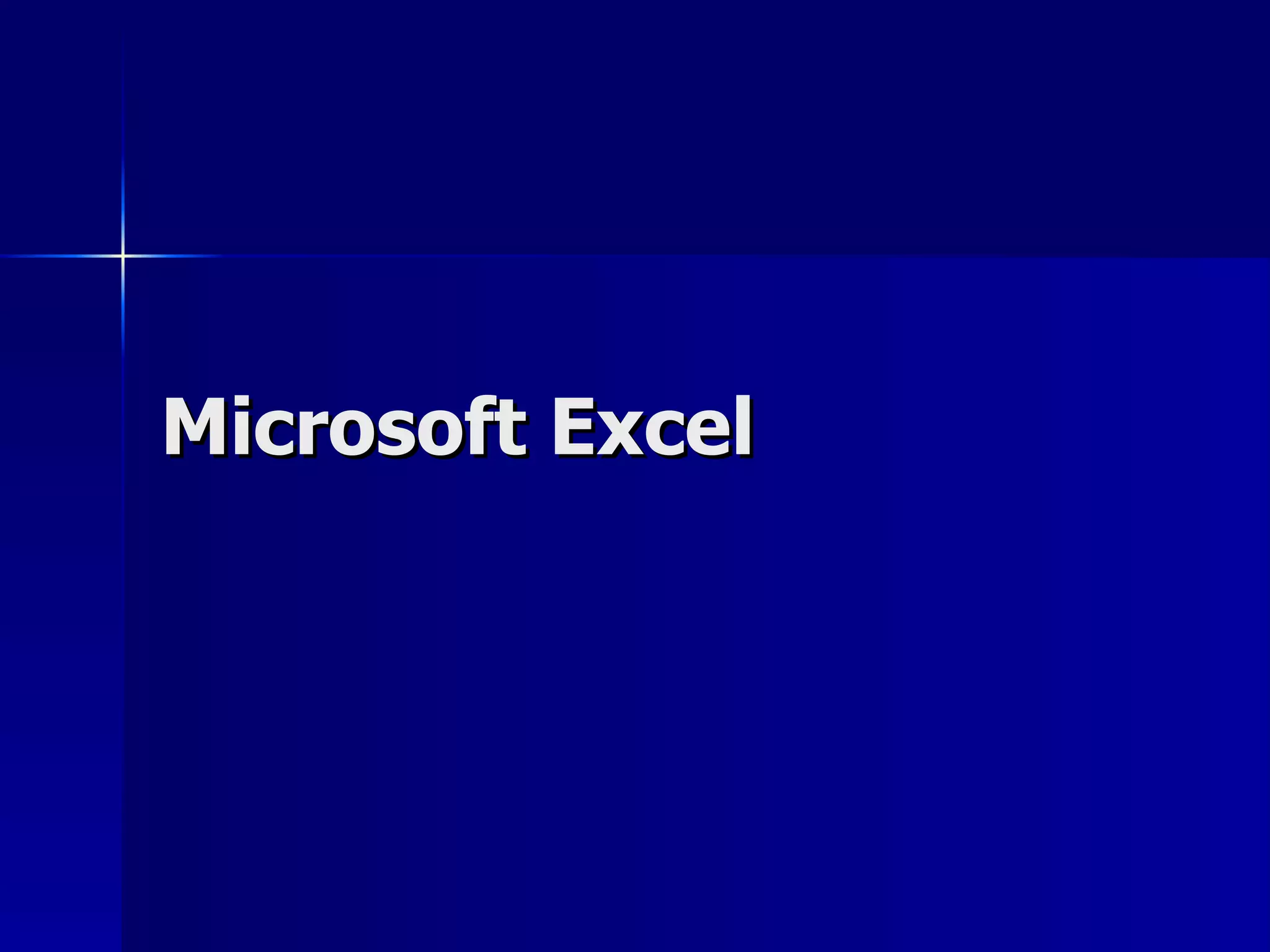 Microsoft Excel