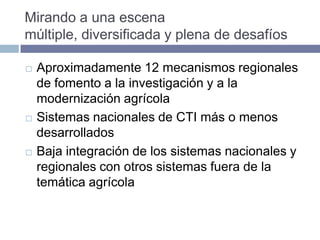 GFARD Estudio Regional para América Latina y El Caribe