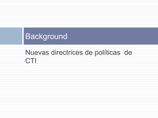 GFARD Estudio Regional para América Latina y El Caribe