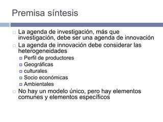GFARD Estudio Regional para América Latina y El Caribe