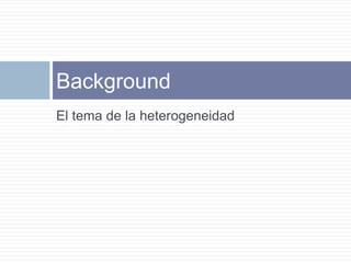 GFARD Estudio Regional para América Latina y El Caribe