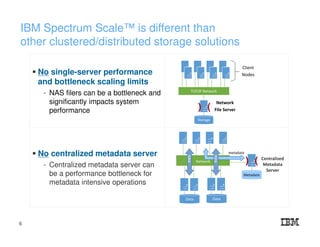 IBM Spectrum Scale for File and Object Storage | PDF