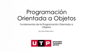 Fundamentos y Aplicación de la Programación Orientada a Objetos en Java ...