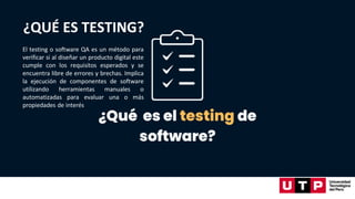 Componentes Del Testing Semana2: Metodologías, Tipos y Técnicas de Pruebas de Software. | PDF