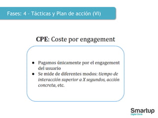 Fases: 4 – Tácticas y Plan de acción (VI)
 