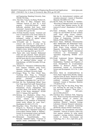 Kartik H. Gonawala et al Int. Journal of Engineering Research and Applications www.ijera.com
ISSN : 2248-9622, Vol. 4, Iss...