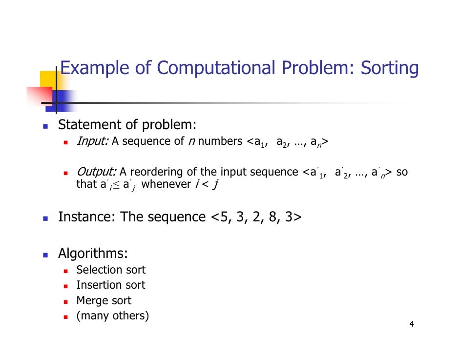 Algorithm chapter 1