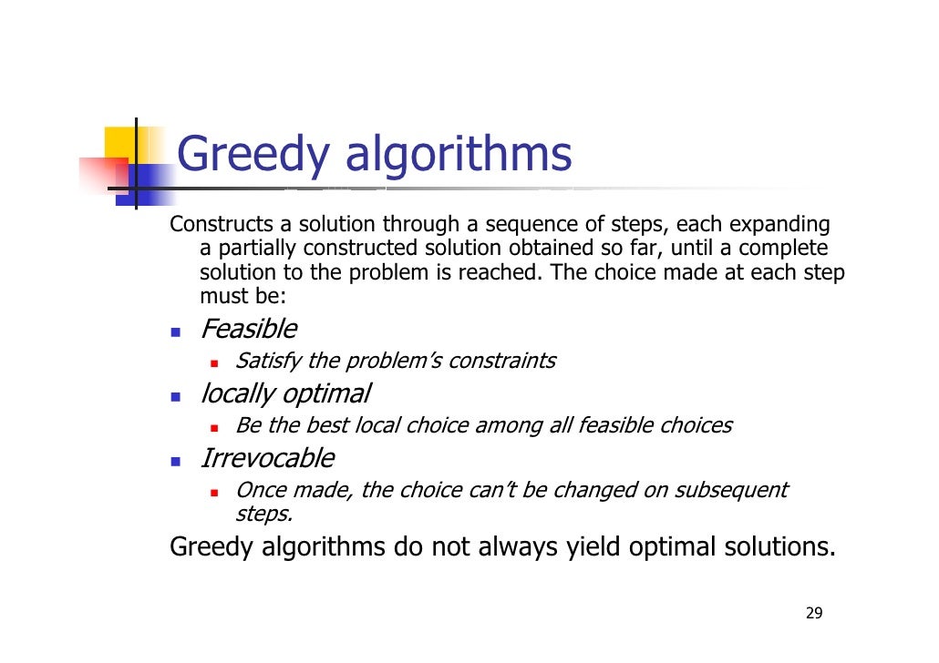 Algorithm review