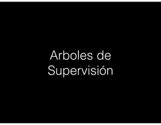 Arboles de
Supervisión
 