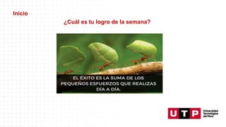 Inicio
¿Cuál es tu logro de la semana?
 