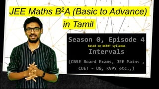 JEE Maths B2A (Basic to Advance)
in Tamil
Based on NCERT syllabus
 