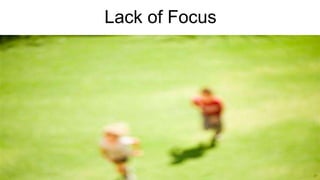 Incapacity to Plan Future Releases
 