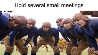 Focus On A Theme For Each Session
MillerMunch Magritte
 