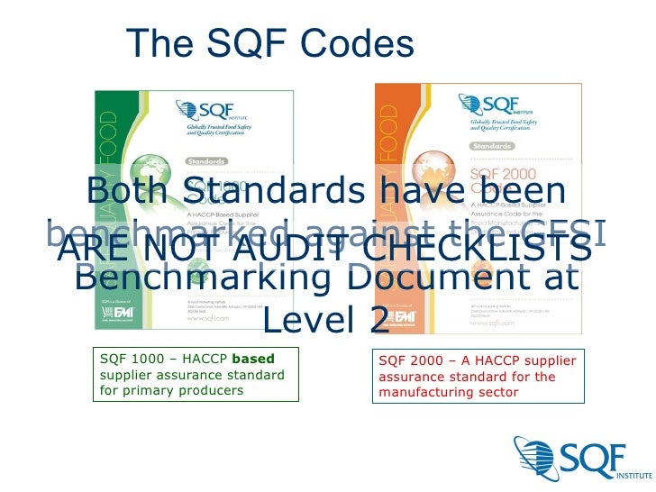 SQF Program Update