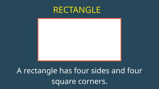 Rectangular/square Rdlc S1-Math PPT Lesson About Basic Shapes Triangle, Rectangle, Square | PPTX