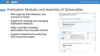 Comprehensive S1000D Support and Authoring in Oxygen XML Editor | PDF