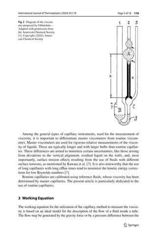 Capillary Viscometry Techniques for Accurate Newtonian Liquid Viscosity ...