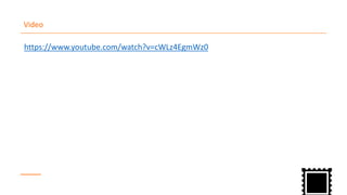 Video
https://www.youtube.com/watch?v=cWLz4EgmWz0
 