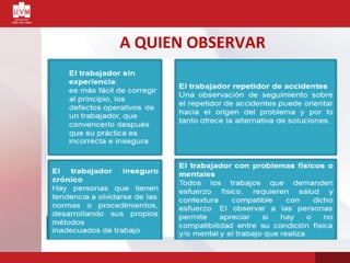 A QUIEN OBSERVAR
 