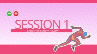 SESSION1
Endocrine System Review
 