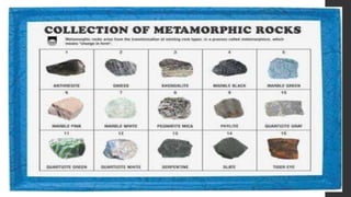 CLASSIFICATION OF ROCKS