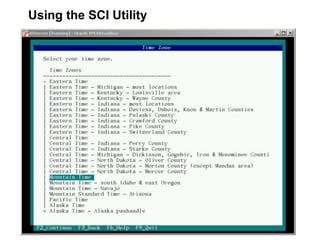 11
8
Copyright © 2012, Oracle and/or its affiliates. All rights
reserved.
Insert Information Protection Policy Classification from Slide 711
8
Copyright © 2012, Oracle and/or its affiliates. All rights
reserved.
Insert Information Protection Policy Classification from Slide 7
Using the SCI Utility
 