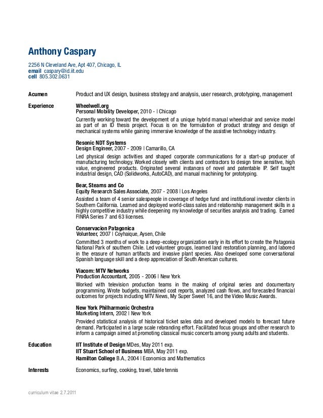 google resume book
