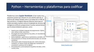 Python - Lenguaje de programación para Ciencia de Datos | PDF