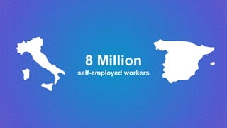 8 Million
self-employed workers
 