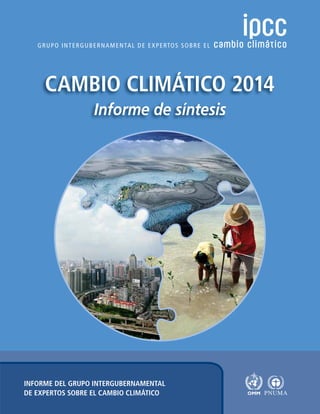 CAMBIO CLIMÁTICO 2014
Informe de síntesis
INFORME DEL GRUPO INTERGUBERNAMENTAL
DE EXPERTOS SOBRE EL CAMBIO CLIMÁTICO
 