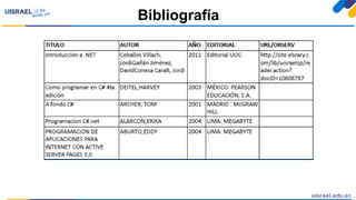 Bibliografía
 