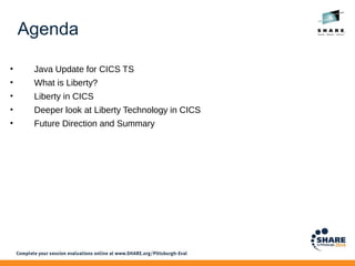 SHARE 2014, Pittsburgh CICS and Liberty applications | ODP