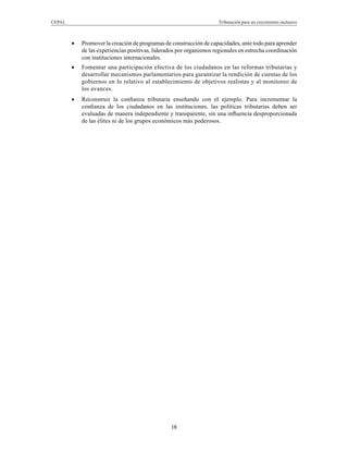 19
Bibliografía
CEPAL (Comisión Económica para América Latina y el Caribe) (2015), Estudio Económico de América
Latina y e...