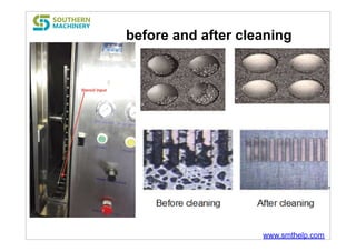 Helps the Environment -- S1688 stencil cleaner machine