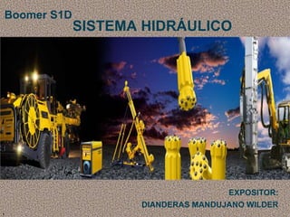 1
Boomer S1D
SISTEMA HIDRÁULICO
EXPOSITOR:
DIANDERAS MANDUJANO WILDER
 
