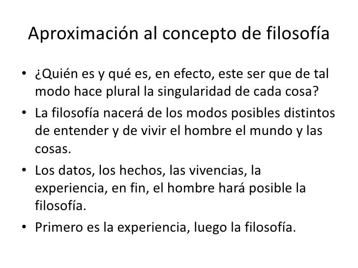 S1 filosofía y experiencia humana