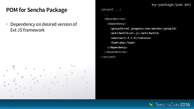senchacon 2016 building enterprise ext js apps with mavenized sencha ext format