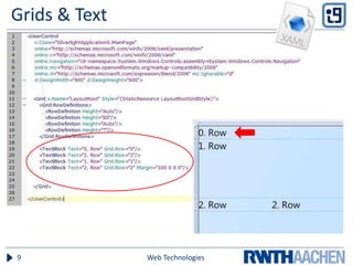 Grids & Text
Web Technologies9
 
