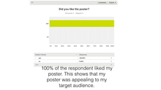 Poster survey feedback
