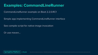 Running Spring Boot Applications as GraalVM Native Images | PDF