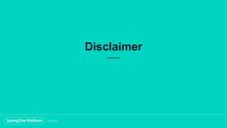 Disclaimer
 